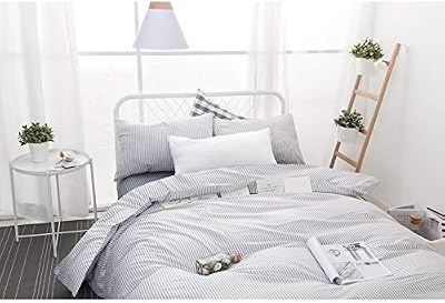 Ticking Stripe Duvet Cover Set - view 4