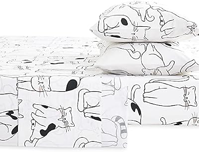 Cats Cotton Sheet Set - view 3