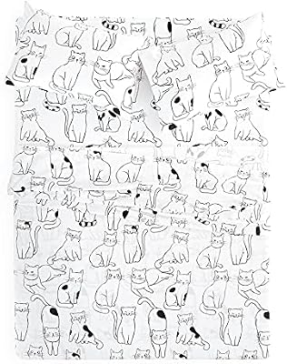 Cats Cotton Sheet Set - view 4