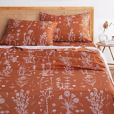 Botanical Floral Sheet Set - view 2