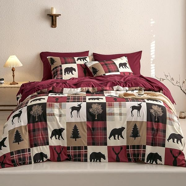 Wake In Cloud Rustic Cabin Bed in a Bag