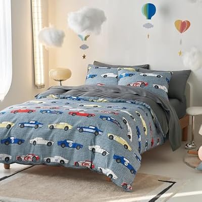 Race Car Kids Bedding Set (5-Piece) - view 3