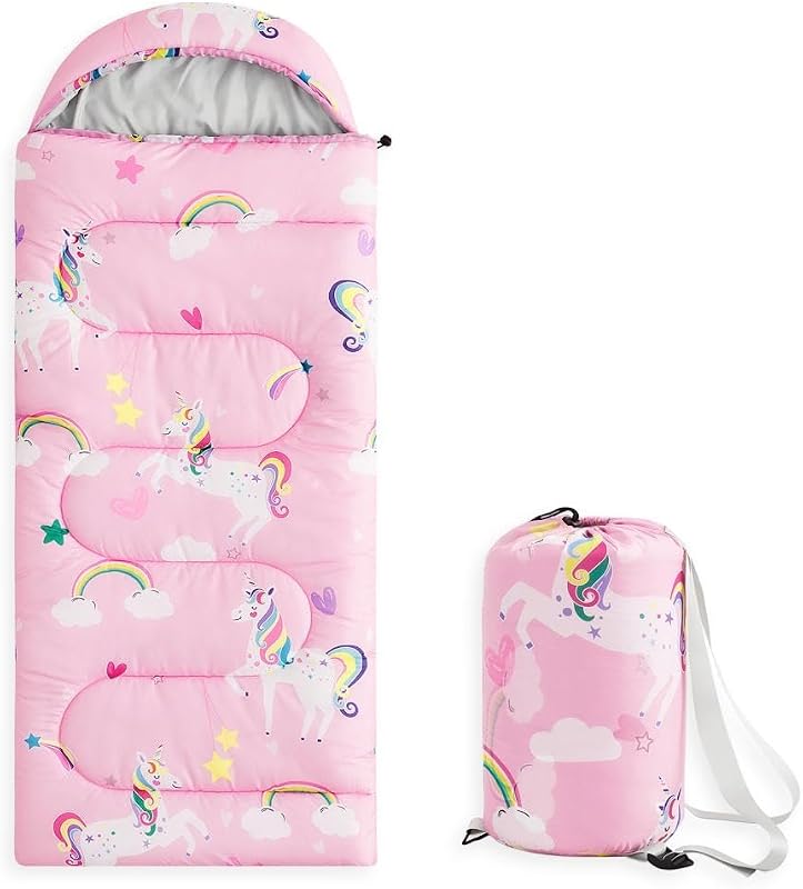Wake In Cloud Unicorn Kids Sleeping Bag