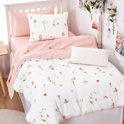 Watercolor Floral Comforter Set