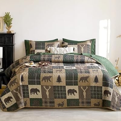 Rustic Cabin Quilt Set - view 2