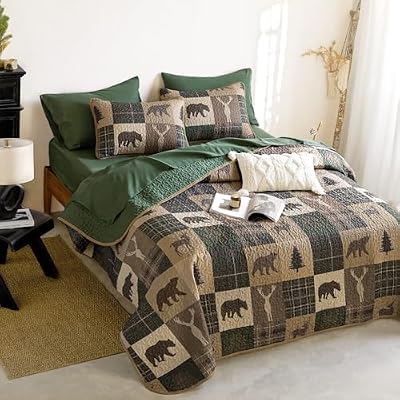 Rustic Cabin Quilt Set - view 4