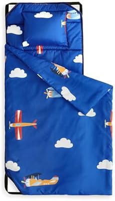 Airplanes and Clouds Cot Nap Mat