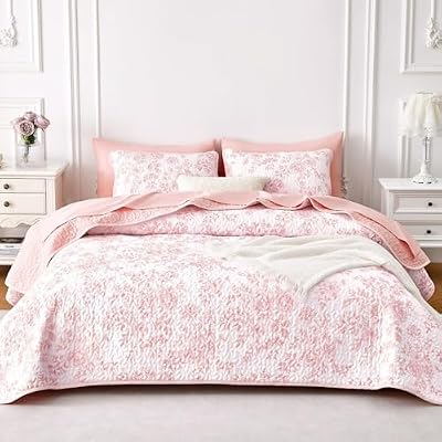Antique Botanical Print Quilt Set