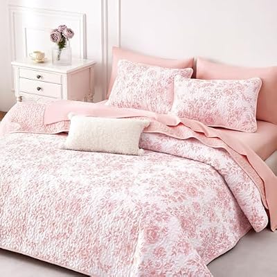 Antique Botanical Print Quilt Set - view 3