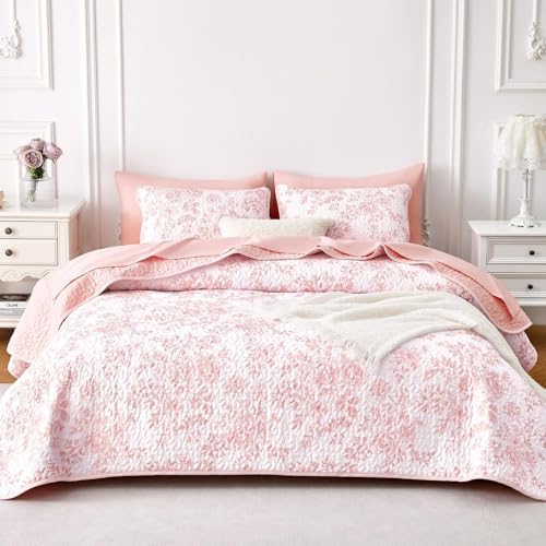 Wake In Cloud Antique Botanical Print Quilt Set