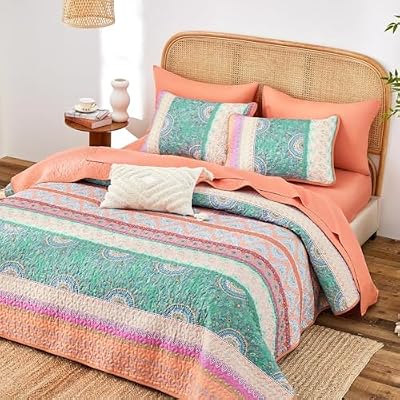Boho Medallion Quilt Set - view 4