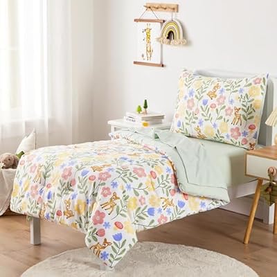 Botanical Deer Toddler Bedding Set - view 2