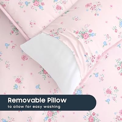 Botanical Rose Toddler Nap Mat - view 4