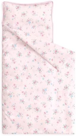 Wake In Cloud Botanical Rose Toddler Nap Mat