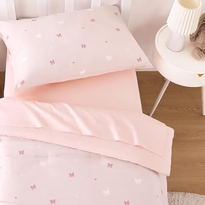 Bowknot Heart Toddler Bedding Set - view 3