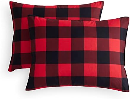 Wake In Cloud Buffalo Check King Pillowcases