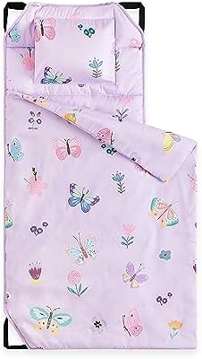 Butterfly Flowers Cot Nap Mat