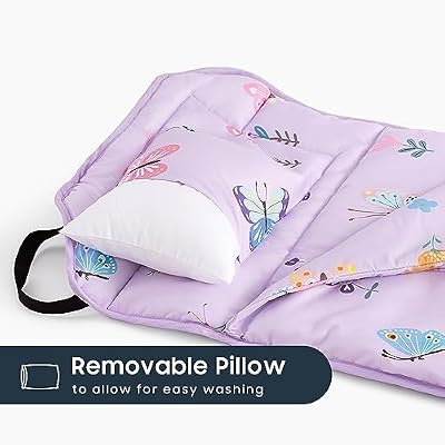 Butterfly Flowers Cot Nap Mat - view 4