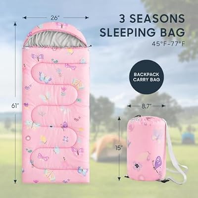 Butterfly Garden Sleeping Bag - view 2