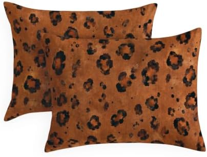 Wake In Cloud Cheetah Print Pillowcases (Set of 2)