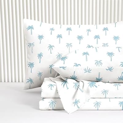 Coastal Palm Tree Sheet Set