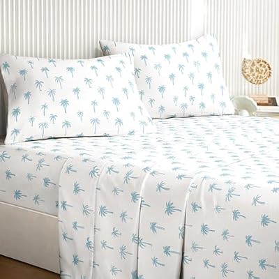 Coastal Palm Tree Sheet Set - view 2