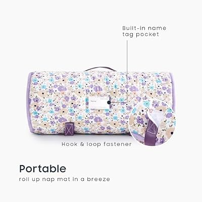 Colorful Floral Cotton Nap Mat - view 3