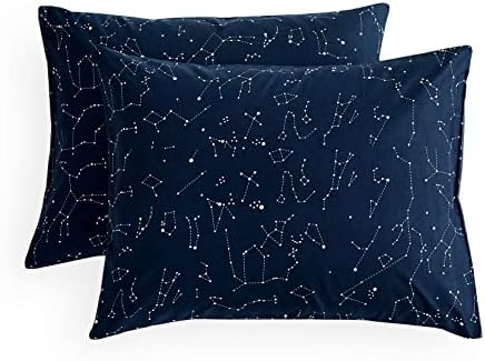 Wake In Cloud Constellation Pillowcases (Set of 2)