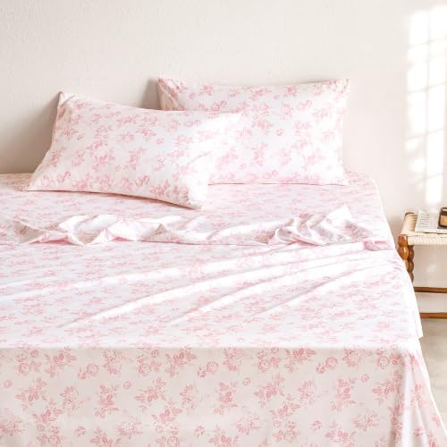 Wake In Cloud Coquette Botanical Sheet Set