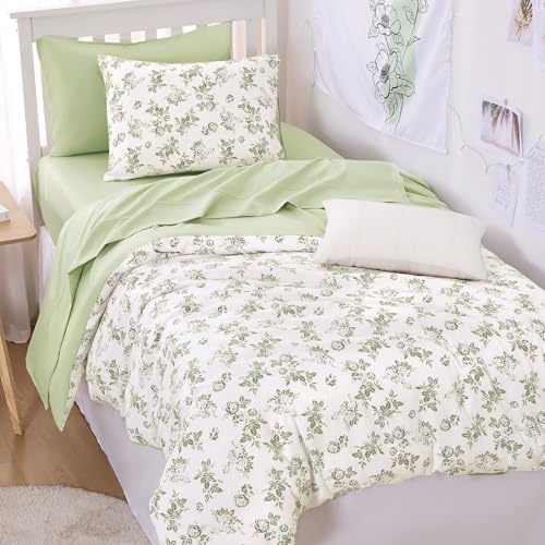 Wake In Cloud Cottagecore Shabby Chic Comforter Set