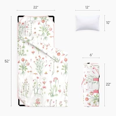Cottagecore Wildflower Cotton Nap Mat - view 2