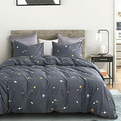 Cotton Astronaut Rocket Comforter Set - view 2