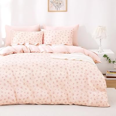 Cotton Rose Print Comforter Set - view 3