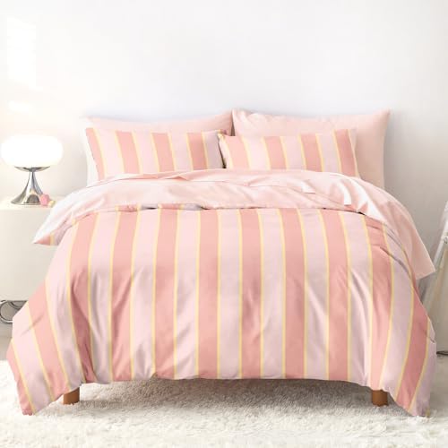 Wake In Cloud Cotton Ticking Stripe Kids Bedding Set