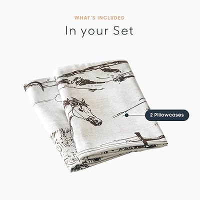 Cowboy Horse Pillowcases (Set of 2) - view 4