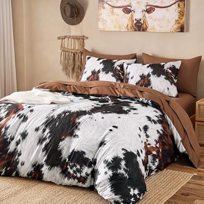 Cowhide Print Comforter Set - view 3