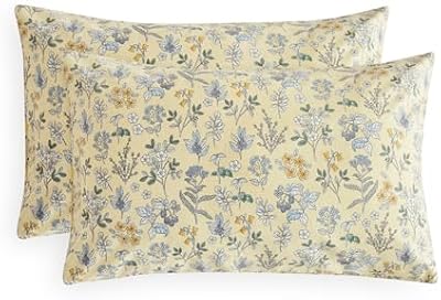 Cream Vintage Flower Pillowcases