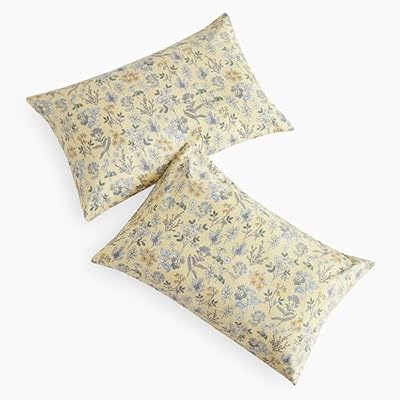 Cream Vintage Flower Pillowcases - view 2