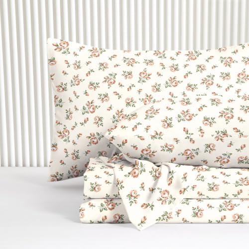 Wake In Cloud Dainty Rose Sheet Set