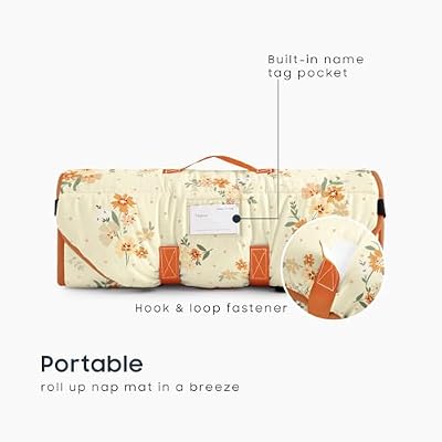 Daisy Polka Dot Cotton Nap Mat - view 3