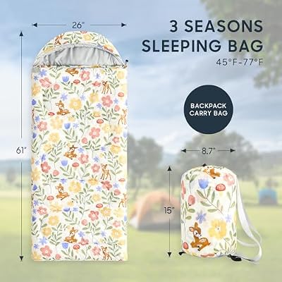 Deer Garden Kids Sleeping Bag - view 2