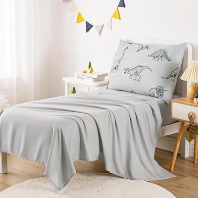 Dino Sketch Toddler Bedding Set (4-Piece) - view 4