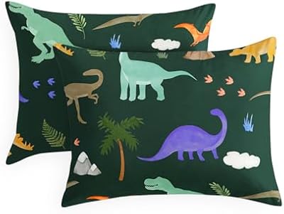 Dino Volcano Pillowcases (Set of 2)