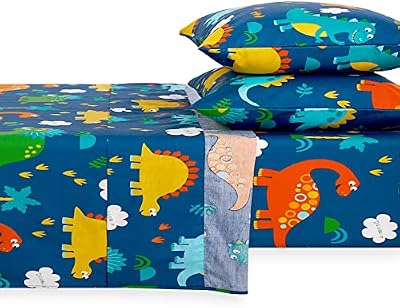 Dinosaur Cotton Sheet Set - view 2