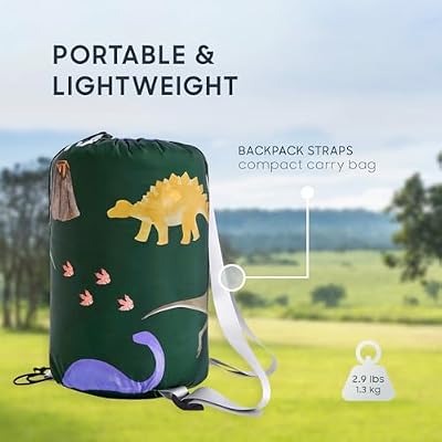 Dinosaur Kids Sleeping Bag - view 4