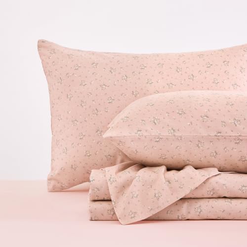 Wake In Cloud Ditsy Floral Cotton Sheet Set