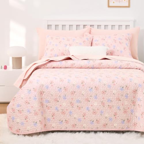 Wake In Cloud Ditsy Wildflower Quilt Set