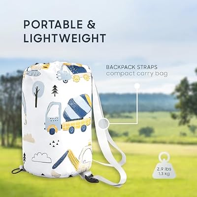 Dump Truck and Bulldozer Sleeping Bag - view 4