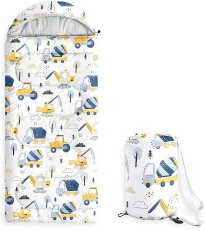 Wake In Cloud Dump Truck and Bulldozer Sleeping Bag