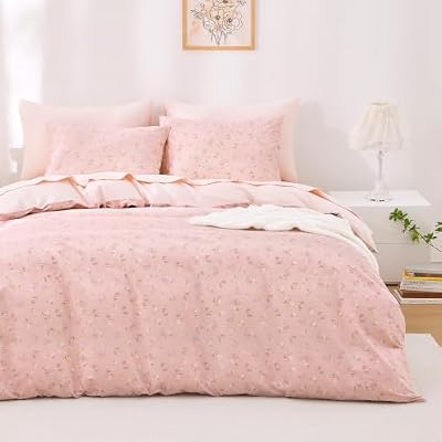 Dusty Rose Cotton Comforter Set - view 3